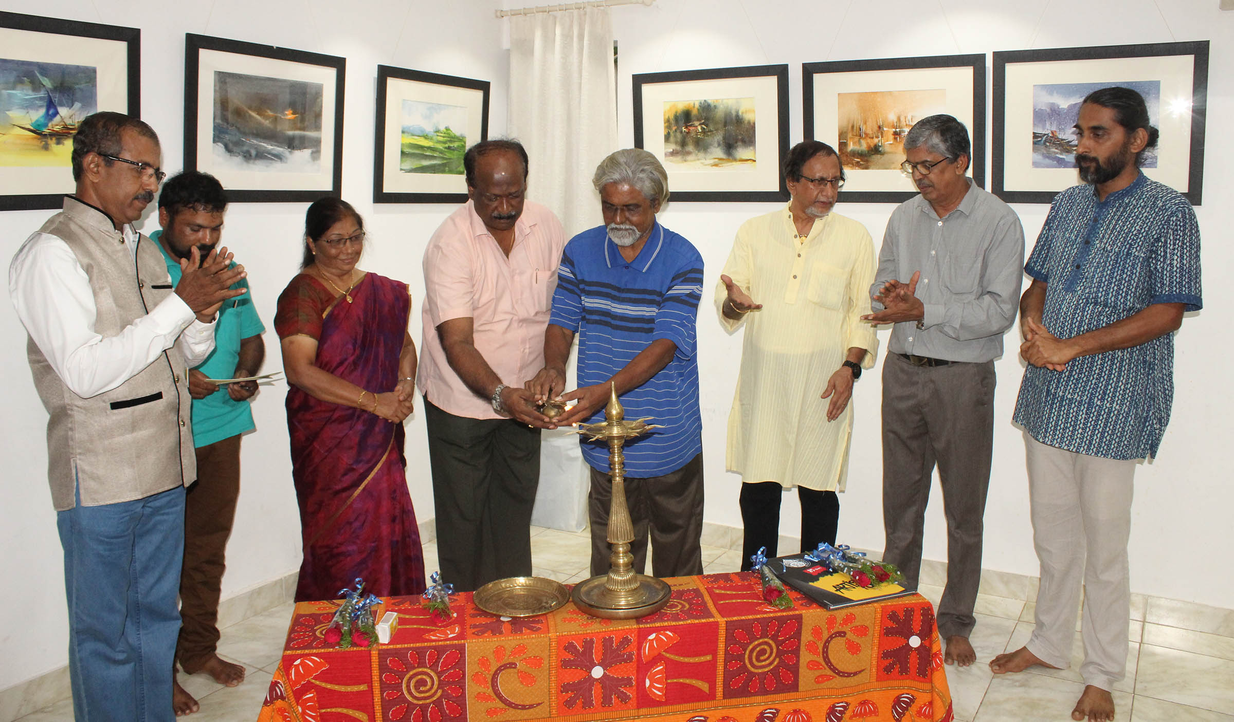 ‘ವರ್ಣ ಸಿಂಚನ’ ಕಲಾ ಪ್ರದರ್ಶನ ಉದ್ಘಾಟನೆ